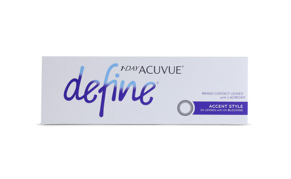 1 Day Acuvue Define Accent Style 30 Pack Contact Lenses