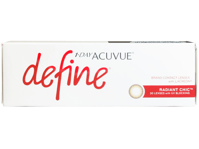 1-Day Acuvue Define Radiant Chic 30 Pack