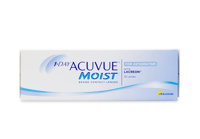 1 Day Acuvue Moist for Astigmatism 30 Pack Contact Lenses