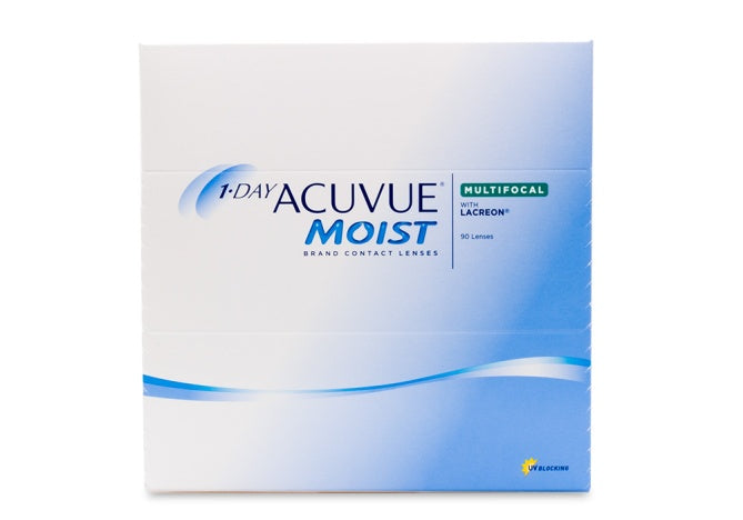 1 Day Acuvue Moist Multifocal 90 Pack Contact Lenses