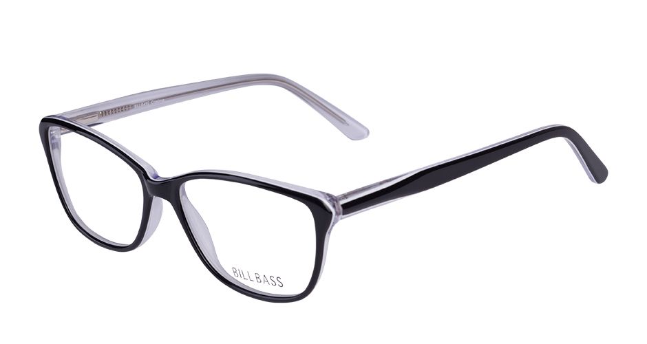 Bill Bass Cosima 1335 Black/White/Crystal 53-15-140