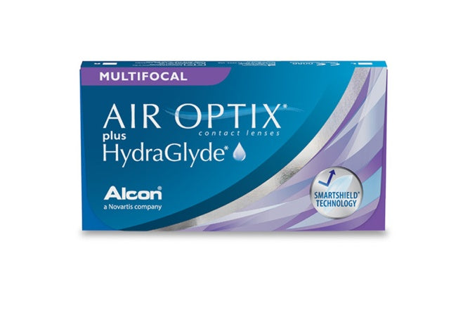Air Optix Plus HydraGlyde Multifocal (3) Contact Lenses