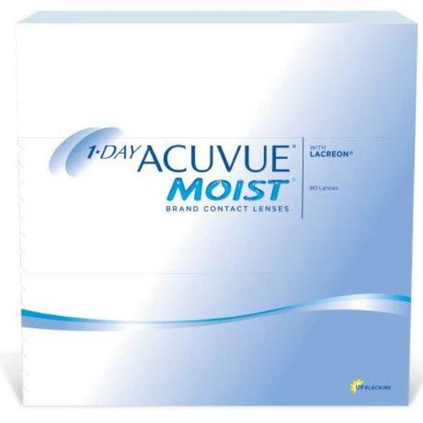 1 Day Acuvue Moist 90 Pack Contact Lenses | Lenses Direct