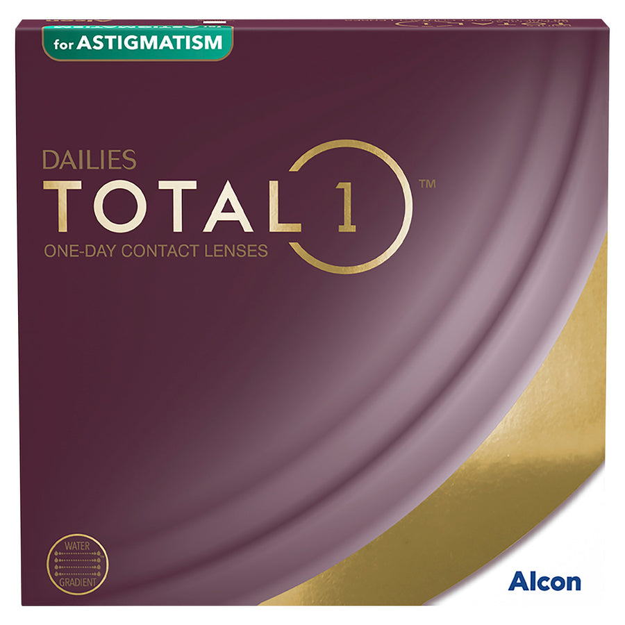 Dailies Total 1 Astigmatism 90 Pack Contact Lenses