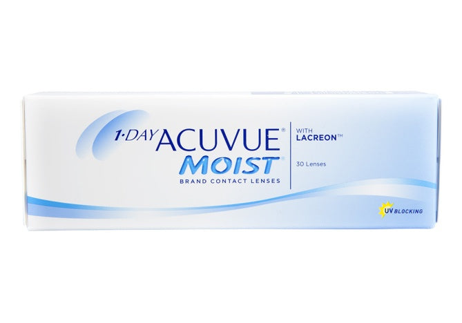 1 Day Acuvue Moist 30 Pack Contact Lenses